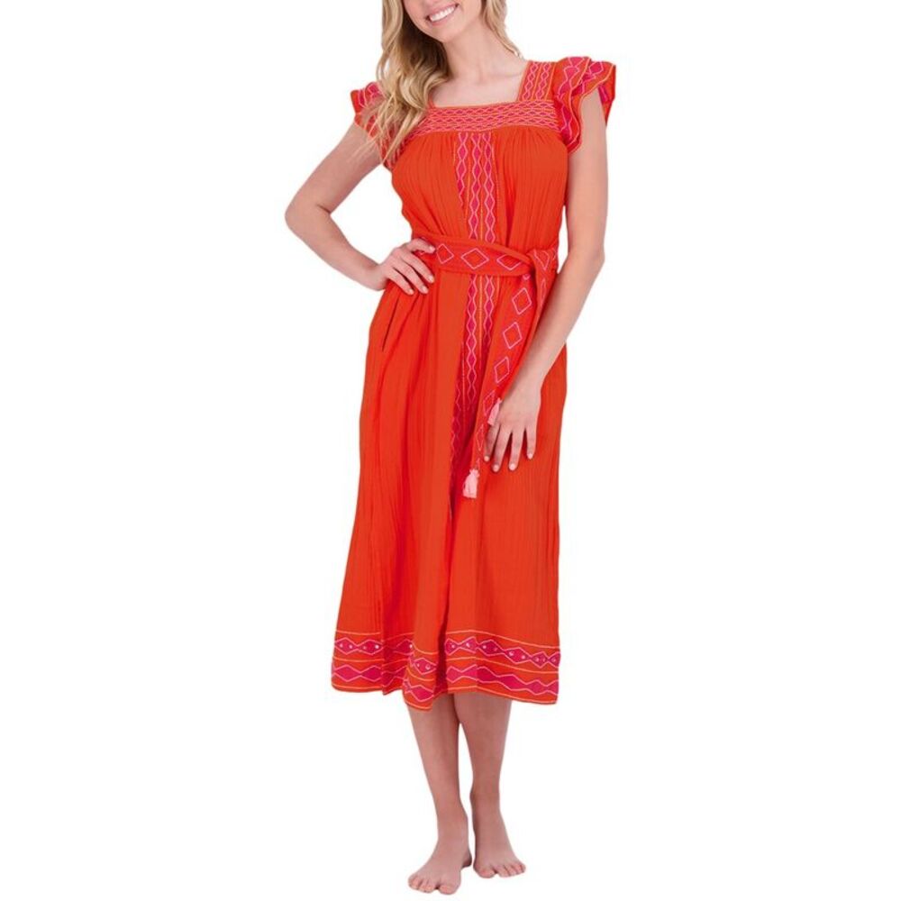 Mer St. Barth Womens  Maxi Sandrine Cover Up